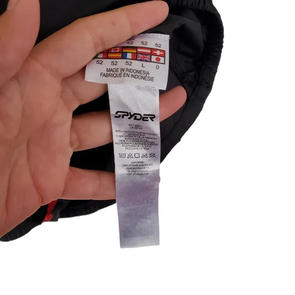 Spyder Men's Sz L Hooded Lightweight Jacket - Picture 3 of 7